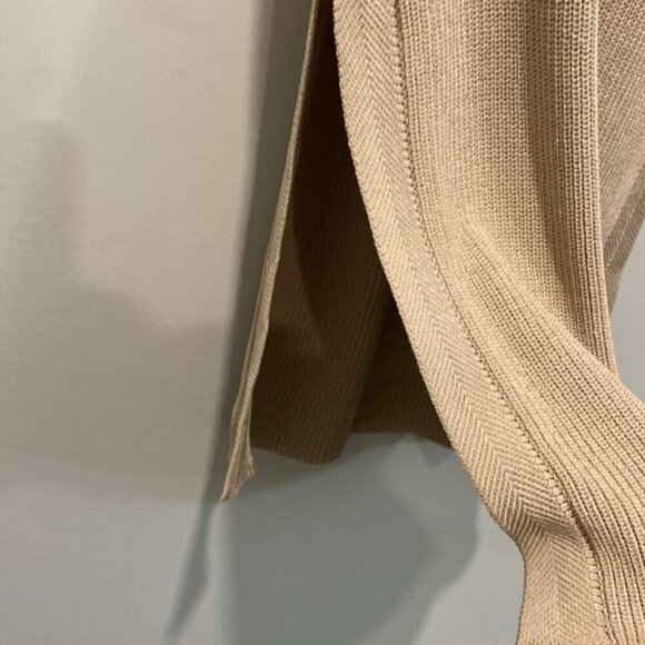 Aritzia Wilfred Palmier Tan Sleeveless Knit Tunic - Picture 4 of 12